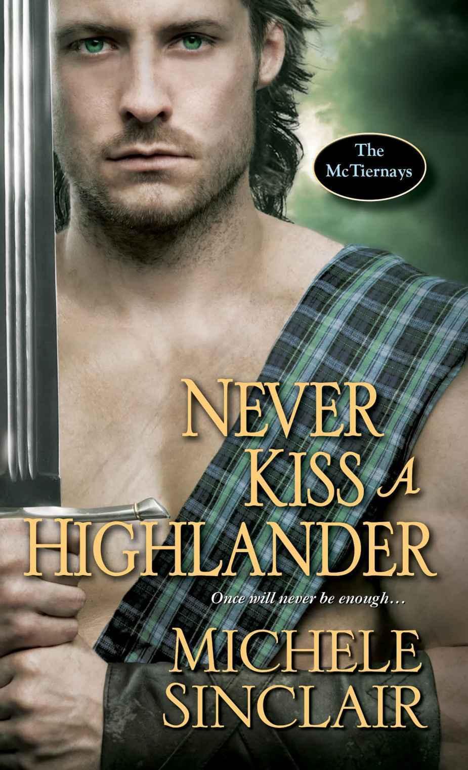 Never Kiss a Highlander book cover