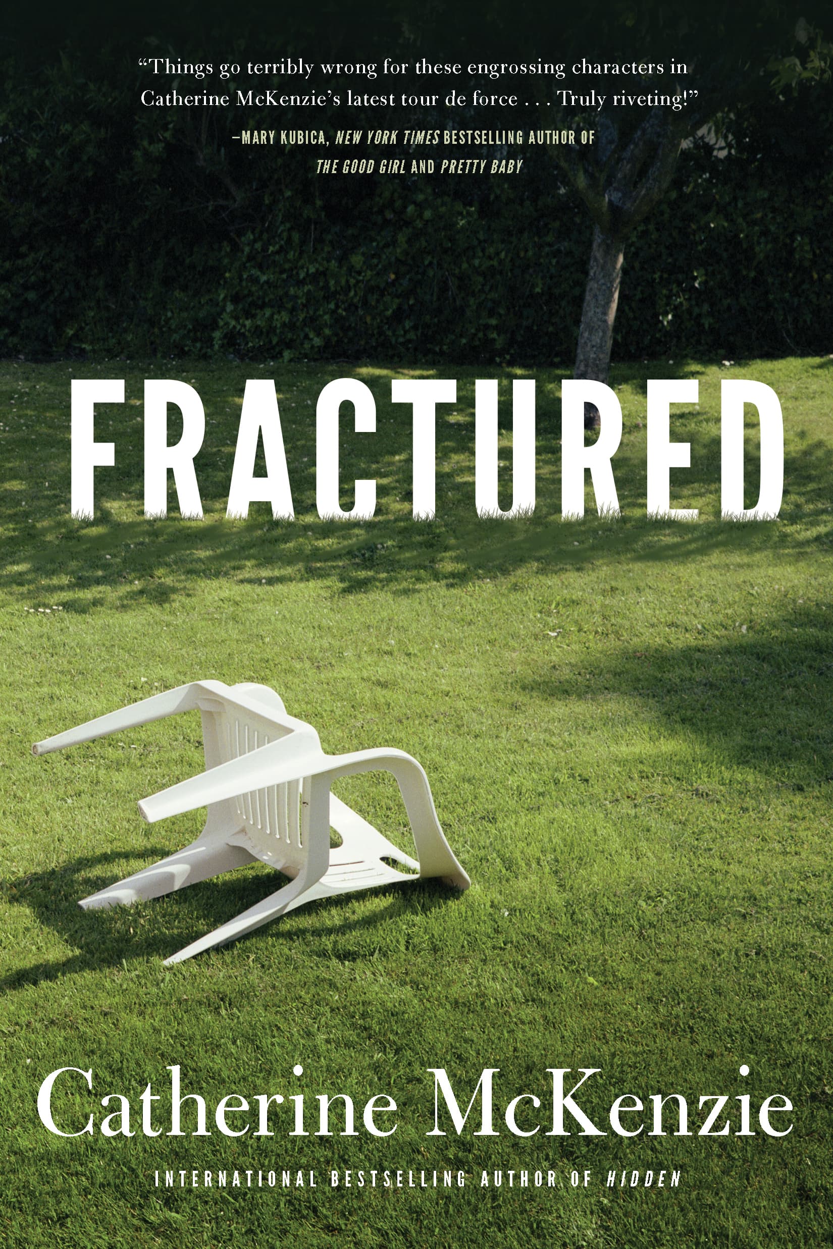 Fractured book cover