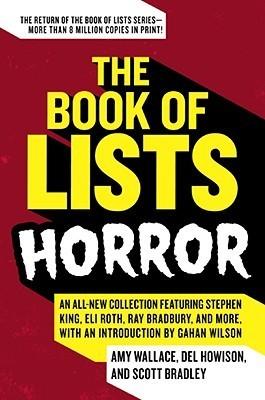 The Book of Lists: Horror book cover