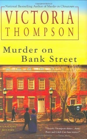 Murder on Bank Street book cover