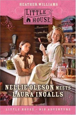 Nellie Oleson Meets Laura Ingalls book cover