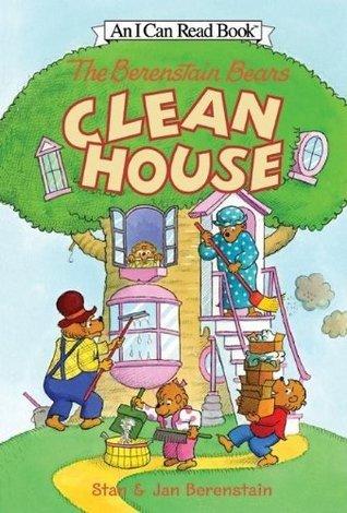 The Berenstain Bears Clean House book cover