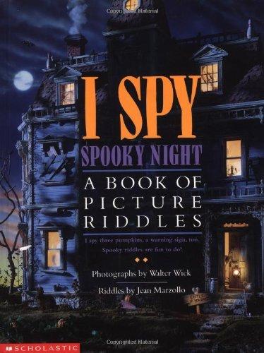 I Spy Spooky Night: A Book of Picture Riddles book cover