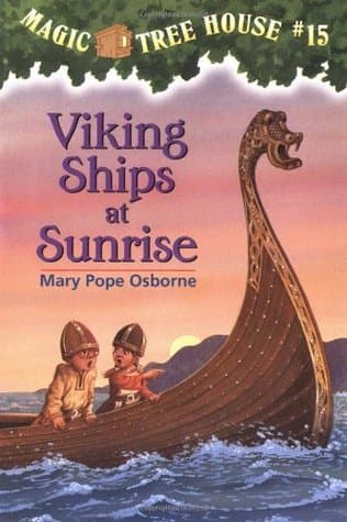 Viking Ships at Sunrise book cover