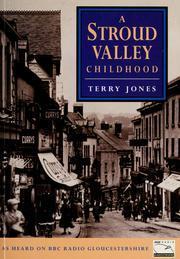 A Stroud Valley Childhood book cover