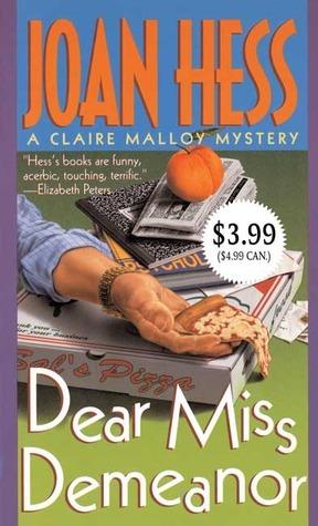 Dear Miss Demeanor book cover