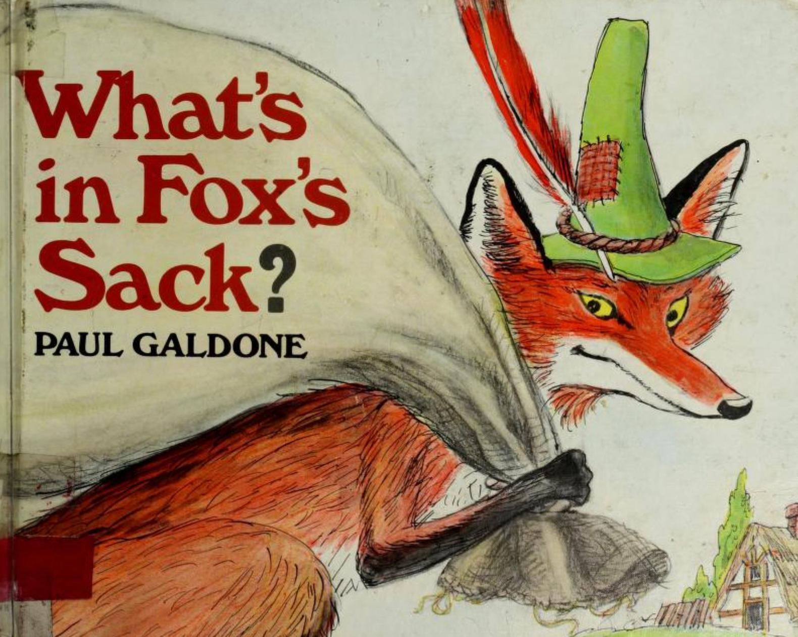 What's in Fox's Sack?: An Old English Tale book cover