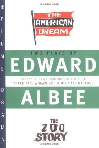 The American Dream & The Zoo Story book cover