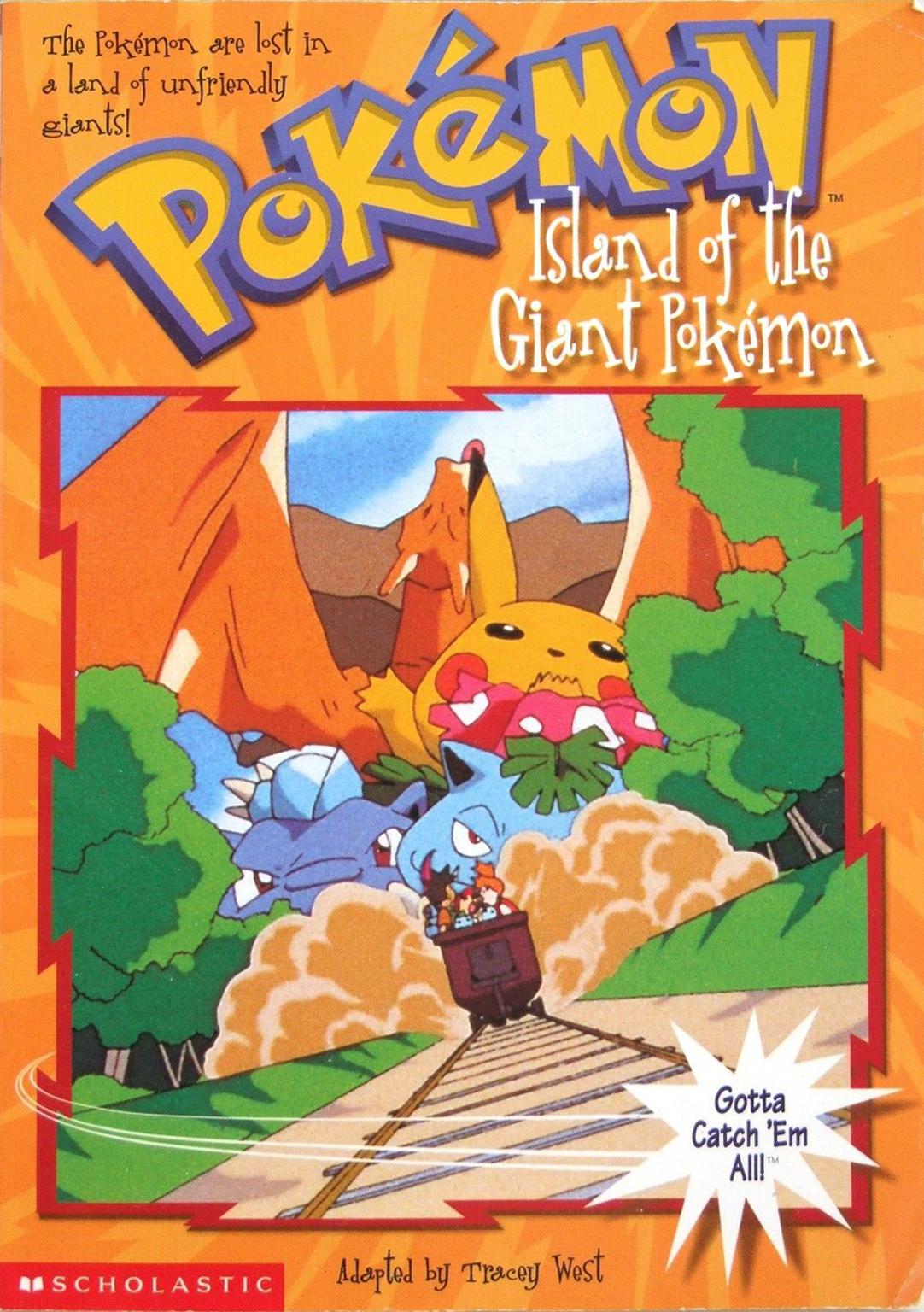 Island of the Giant Pokemon book cover