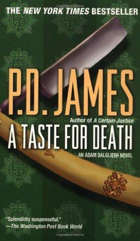 A Taste For Death book cover