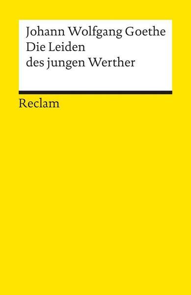 Die Leiden des jungen Werther book cover