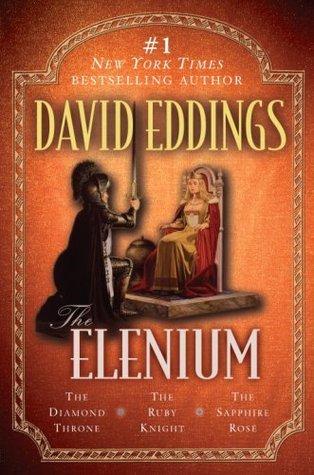 The Elenium: The Diamond Throne / The Ruby Knight / The Sapphire Rose book cover