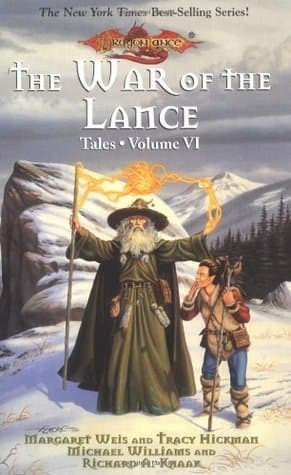 The War of the Lance book cover