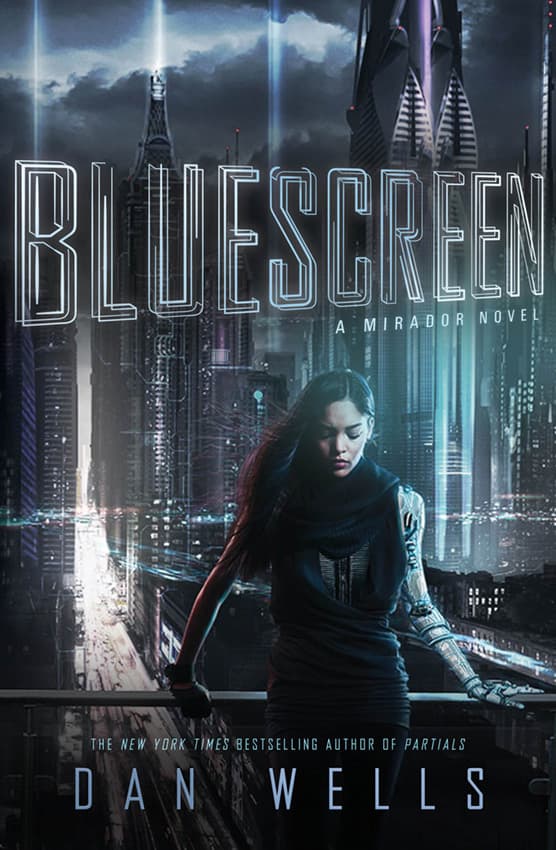 Bluescreen book cover