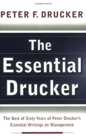 The Essential Drucker book cover