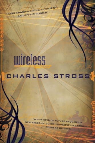 Wireless book cover