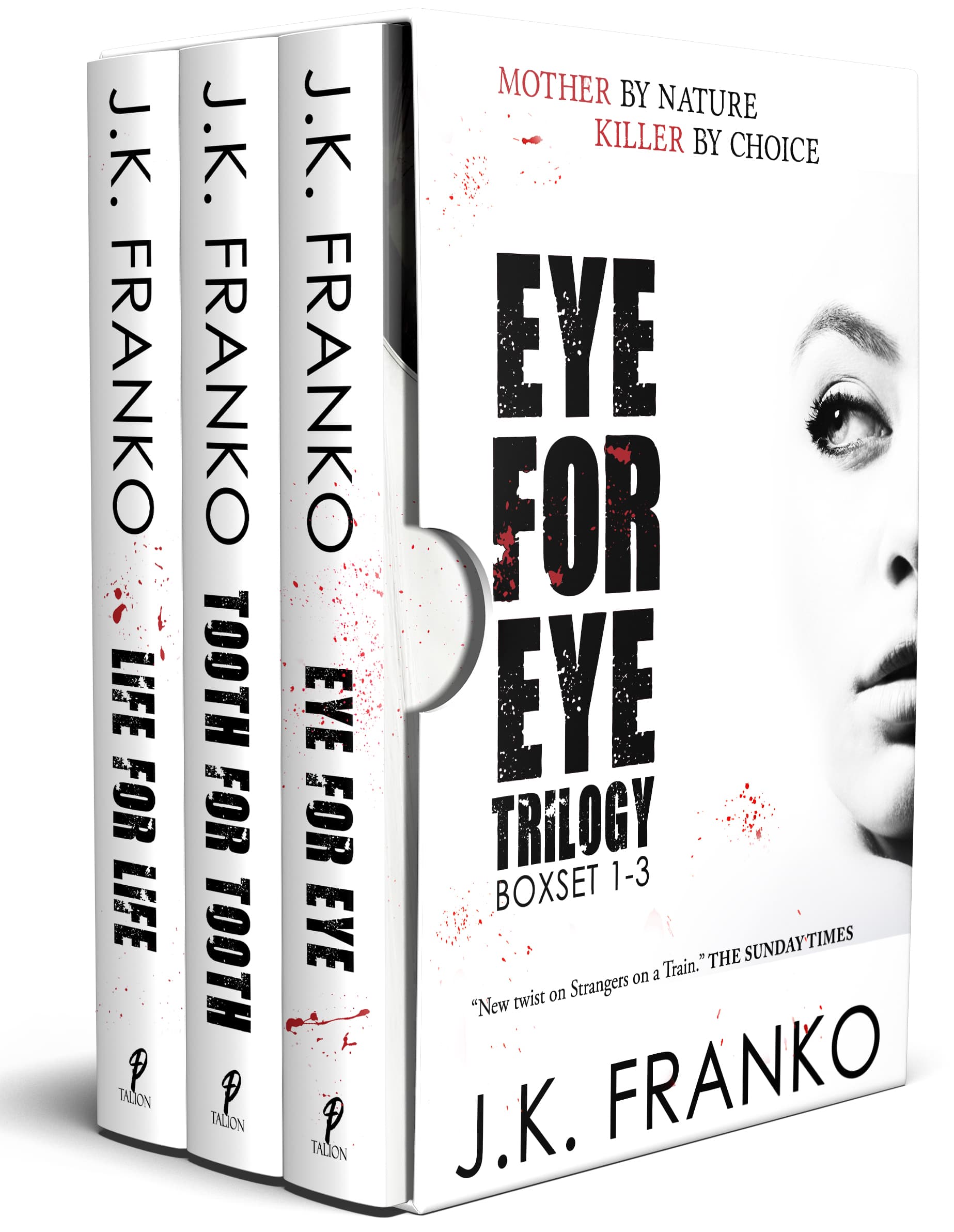 Eye for Eye Trilogy: Boxset 1-3 book cover