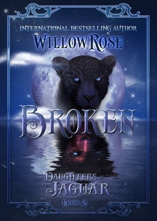 Broken book cover