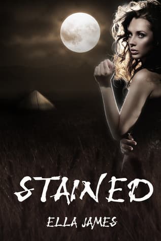 Stained book cover