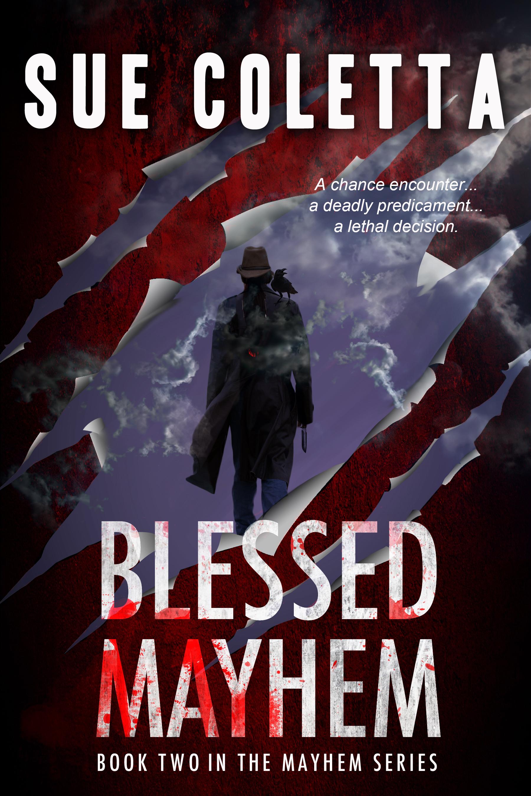 Blessed Mayhem book cover