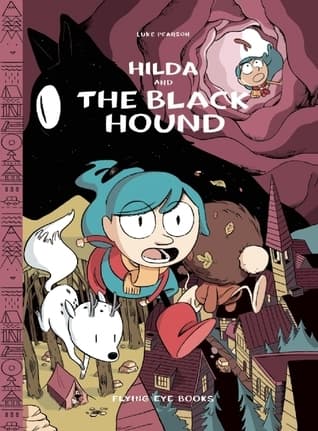 Hilda and the Black Hound book cover