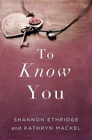 To Know You book cover