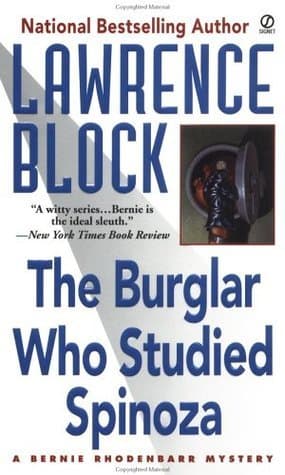 The Burglar Who Studied Spinoza book cover