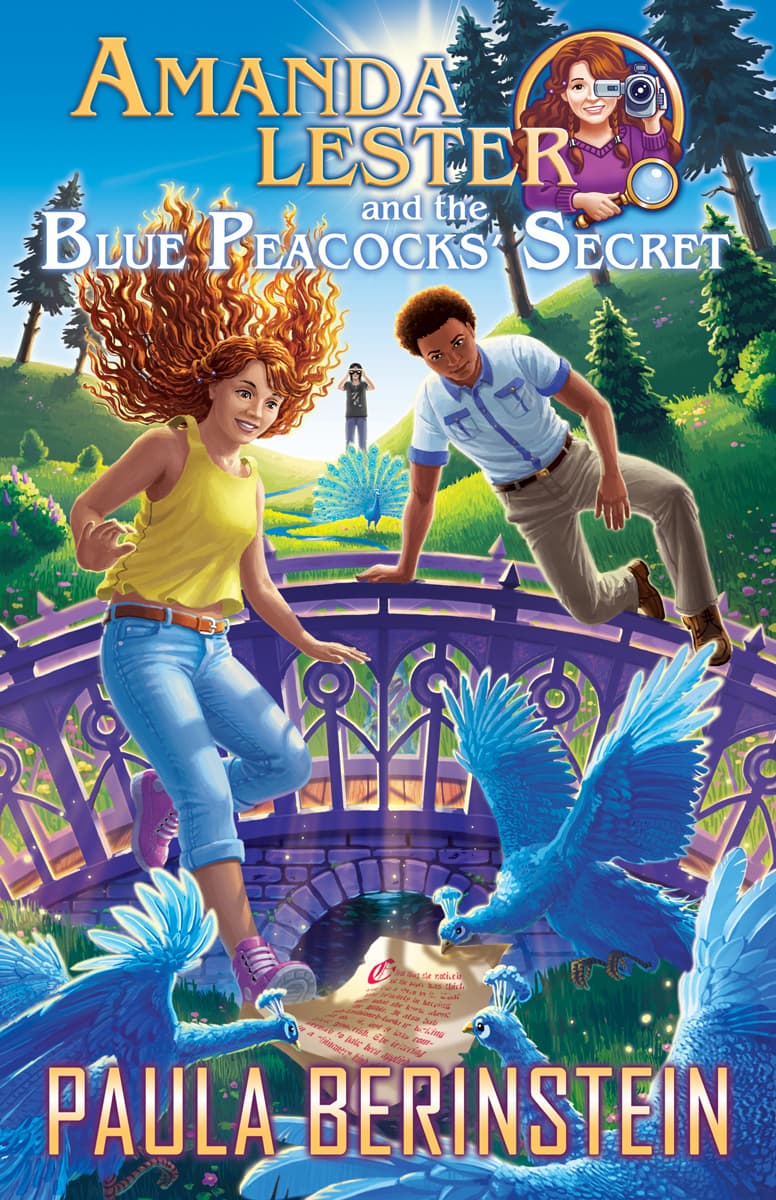 Amanda Lester and the Blue Peacocks' Secret book cover