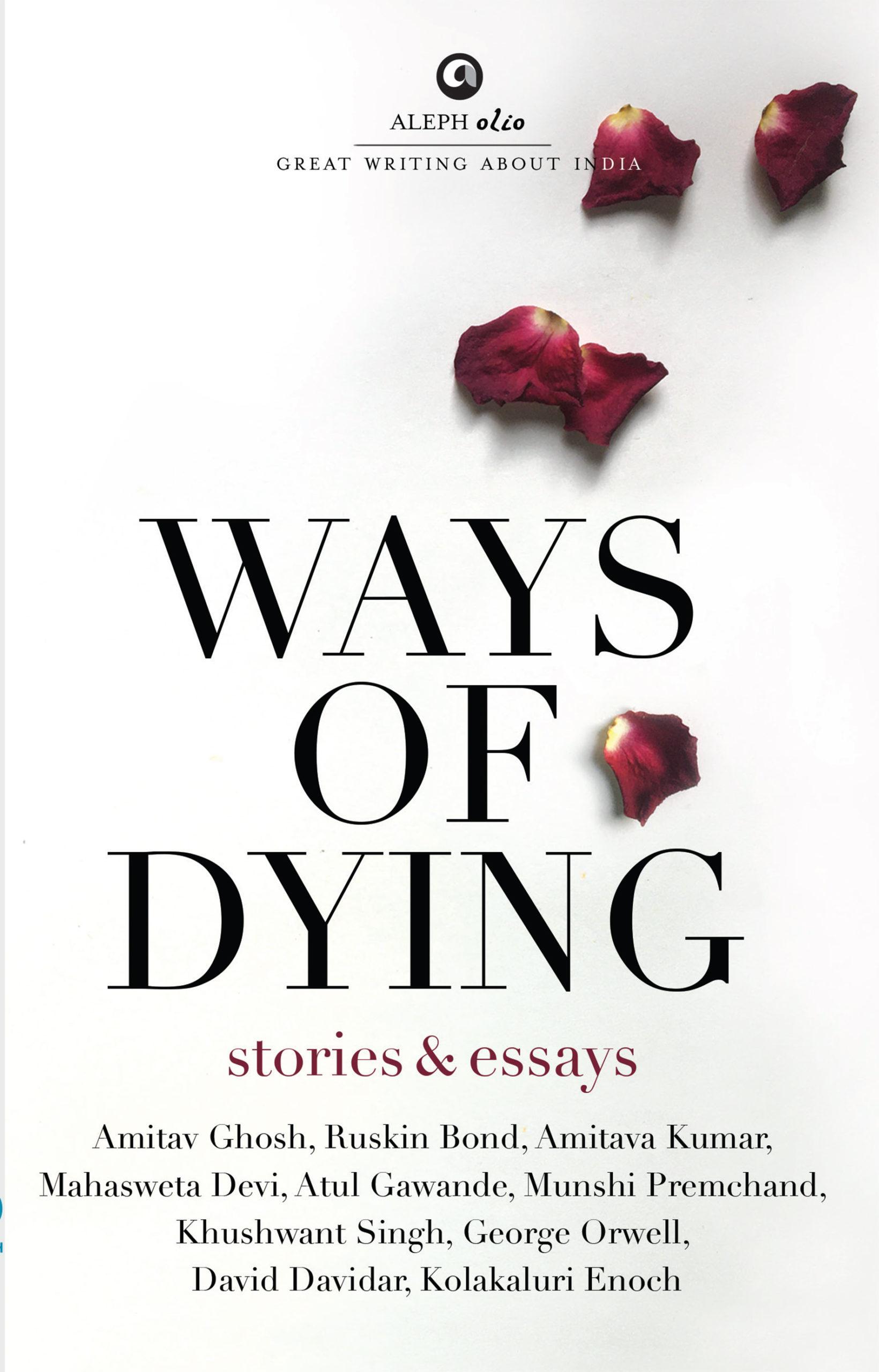 Ways of dying book cover