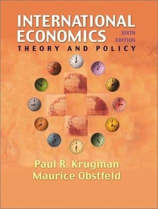 International Economics: Theory and Policy