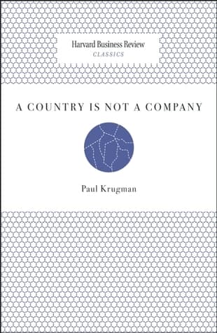 A Country Is Not a Company book cover