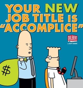 Your New Job Title is "Accomplice" book cover