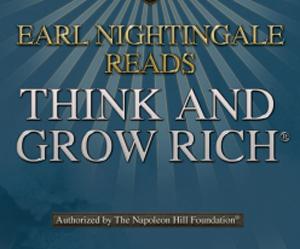 Earl Nightingale Reads Think and Grow Rich book cover