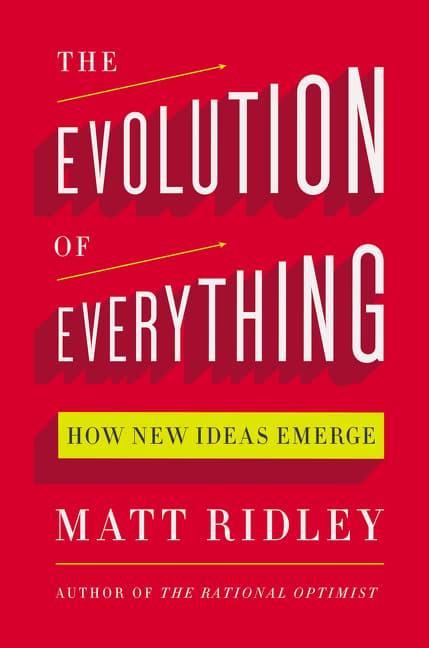 The Evolution of Everything: How New Ideas Emerge book cover
