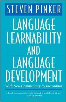 Language Learnability and Language Development: First Edition book cover