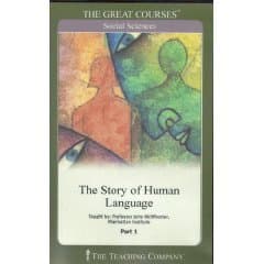 The Story of Human Language book cover