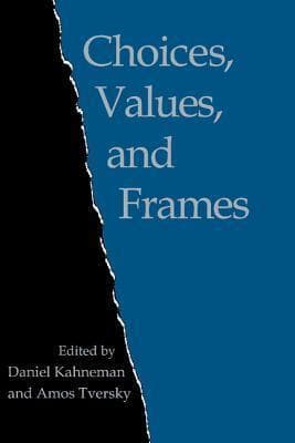 Choices, Values, and Frames book cover