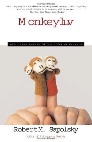 Monkeyluv: And Other Essays on Our Lives as Animals book cover