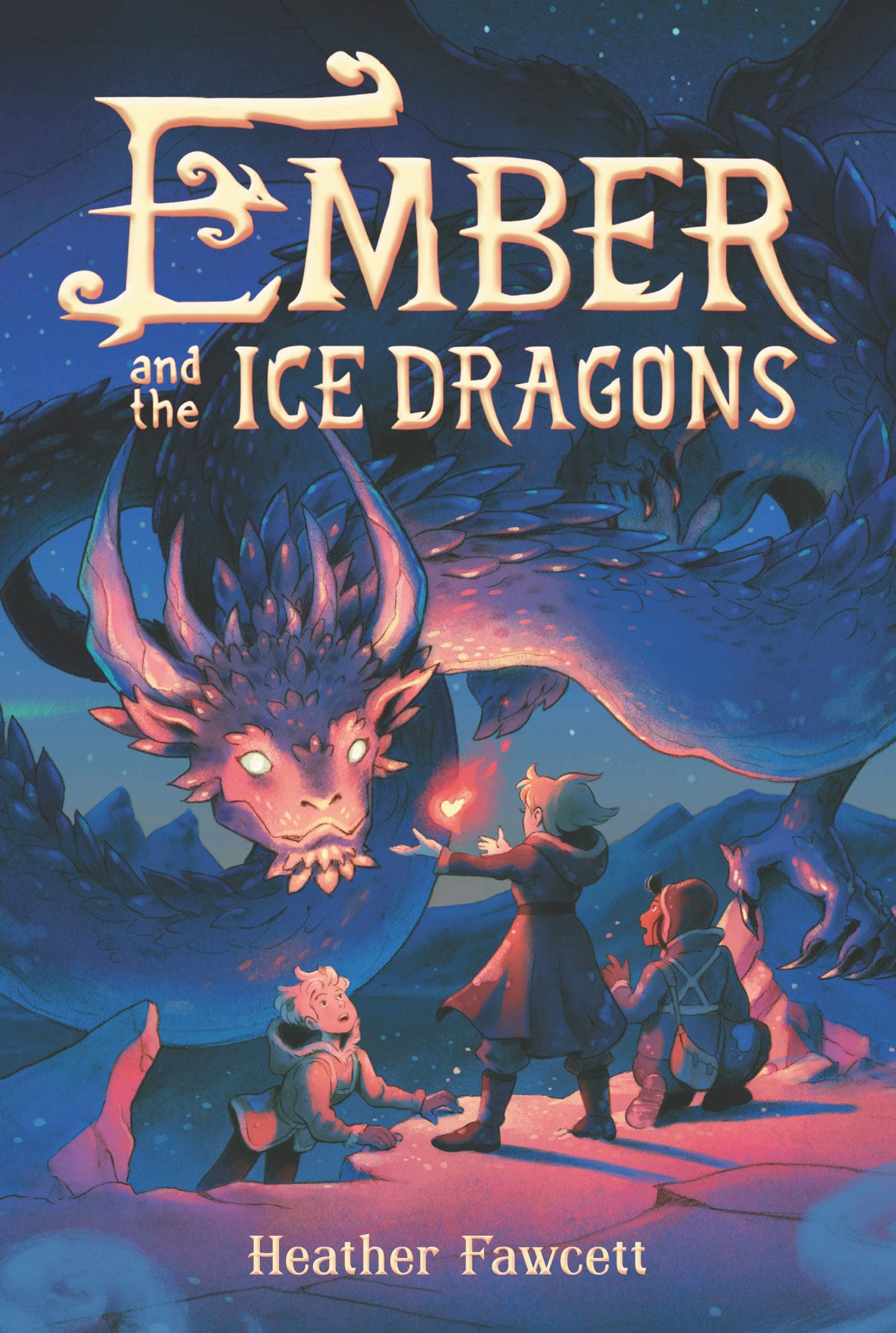 Ember and the Ice Dragons book cover