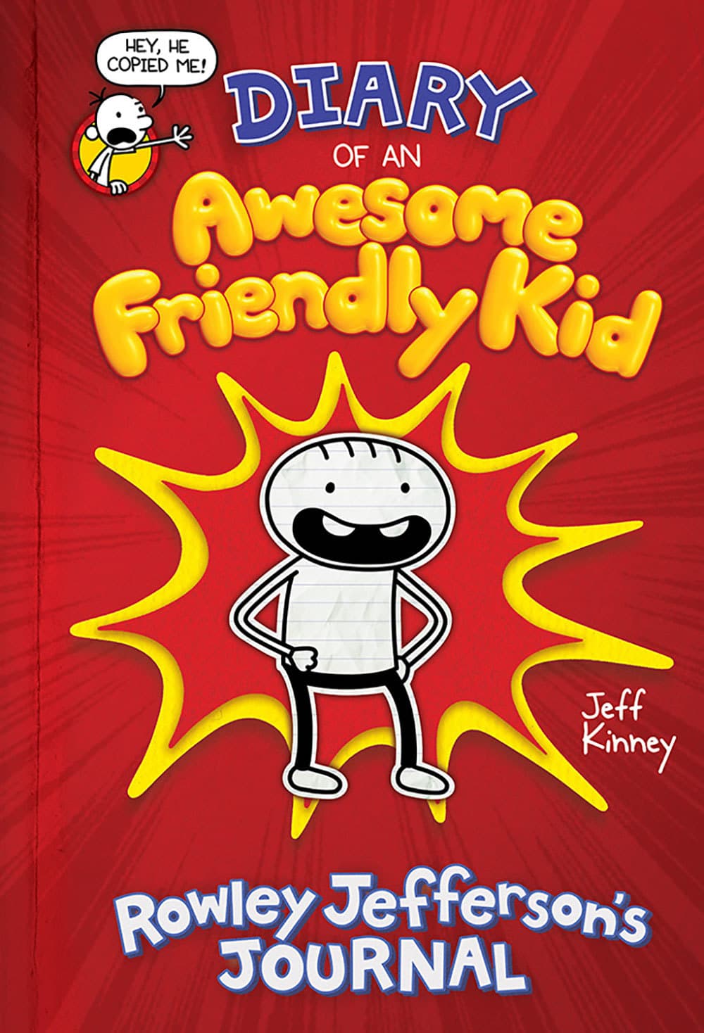 Diary of an Awesome Friendly Kid: Rowley Jefferson's Journal book cover
