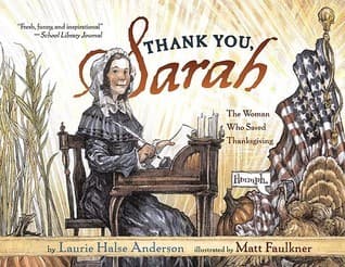 Thank You, Sarah: The Woman Who Saved Thanksgiving book cover