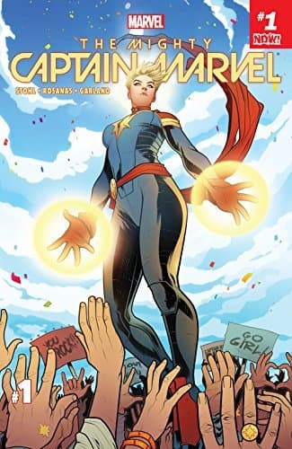 The Mighty Captain Marvel #1 book cover