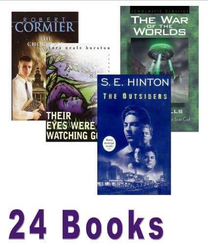 Classroom Library (Grade 9-12): the Outsiders; War of the Worlds; to Kill a Mockingbird; Their Eyes Were Watching God; My Brother Sister & I; Othello book cover