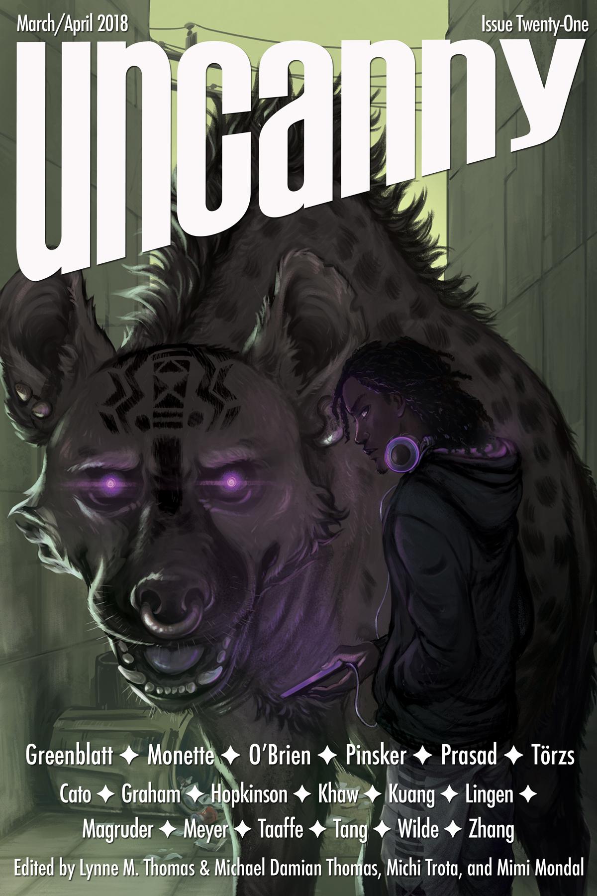 Uncanny Magazine Issue 21: March/April 2018 book cover