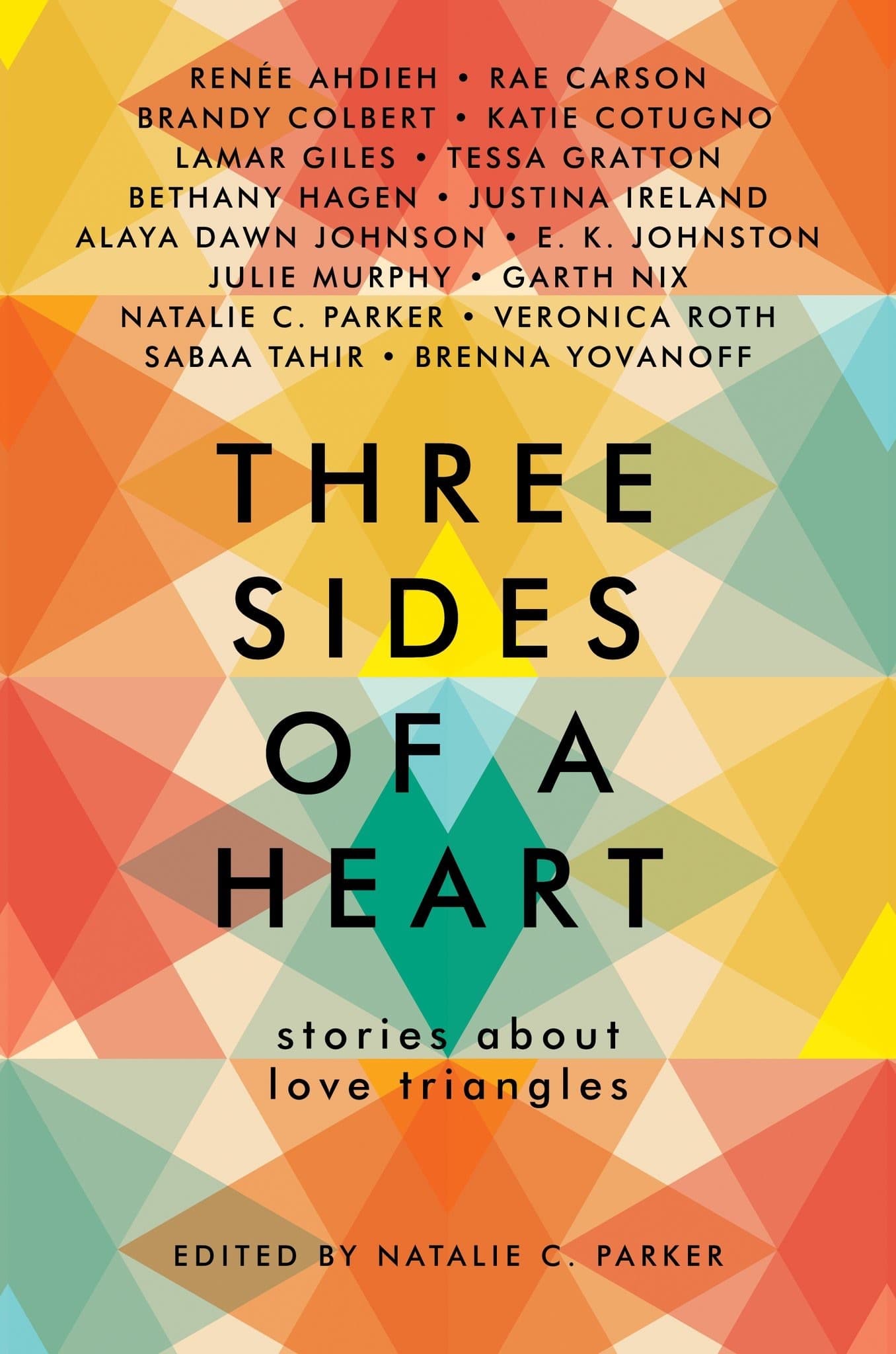 Three Sides of a Heart: Stories about Love Triangles book cover