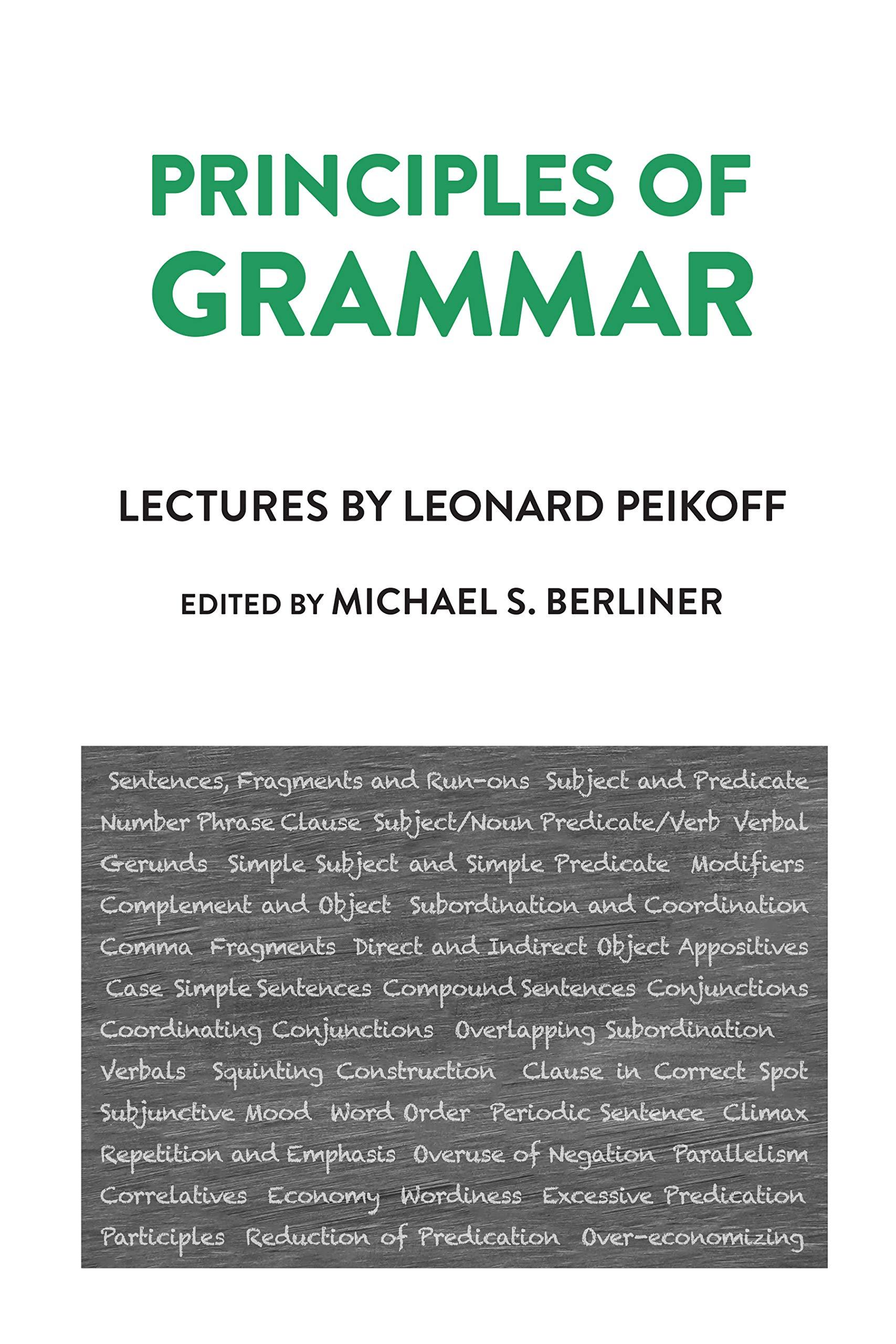 Principles of Grammar book cover