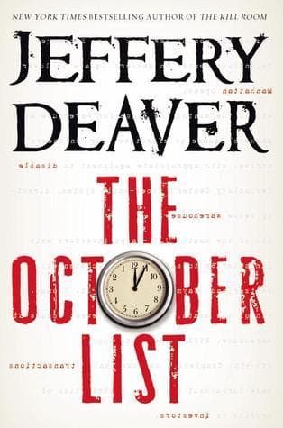 The October List book cover