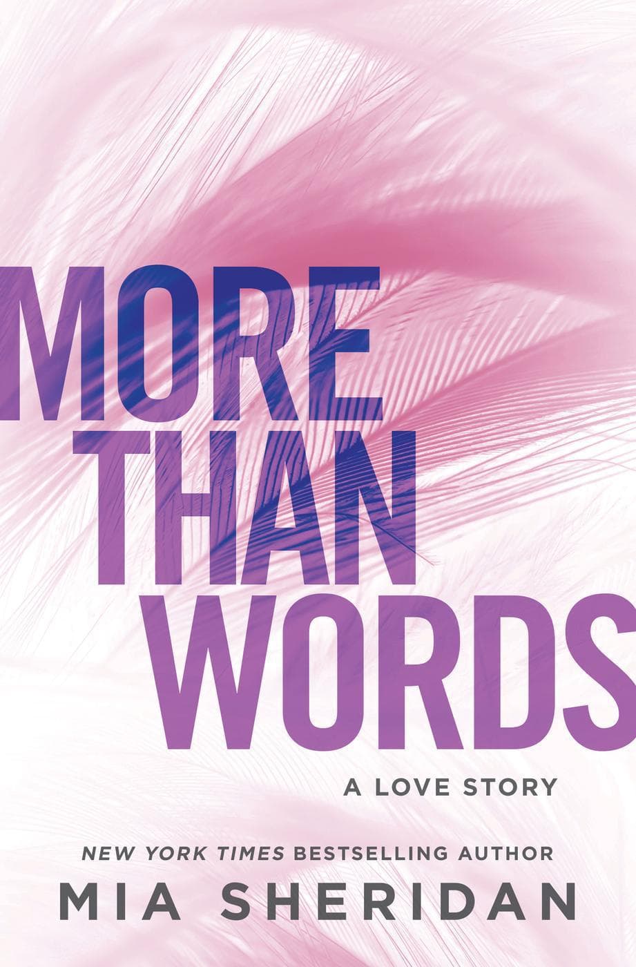 More Than Words book cover