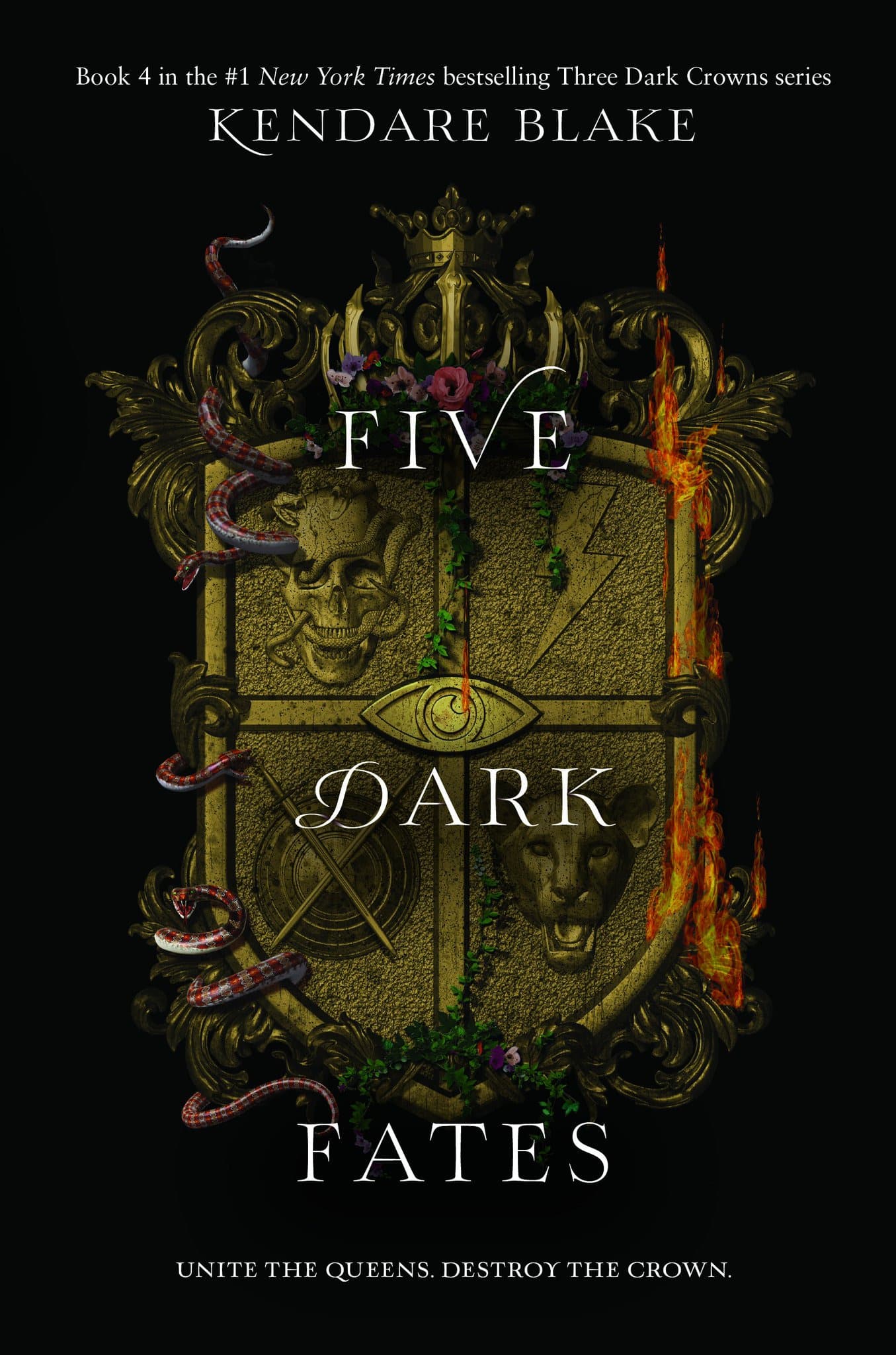 Five Dark Fates book cover