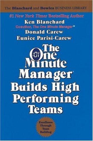 The One Minute Manager Builds High Performing Teams book cover